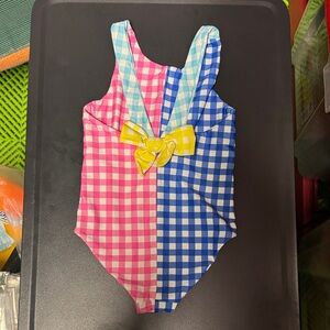 Tucker + Tate Blue and Pink Checkered Swimwear